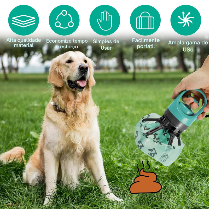 Saco de Lixo Portátil para Pets