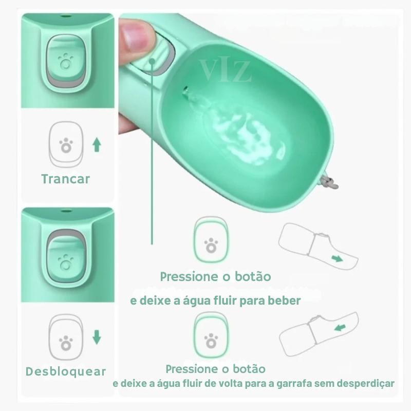Garrafa Portátil Pet Pro