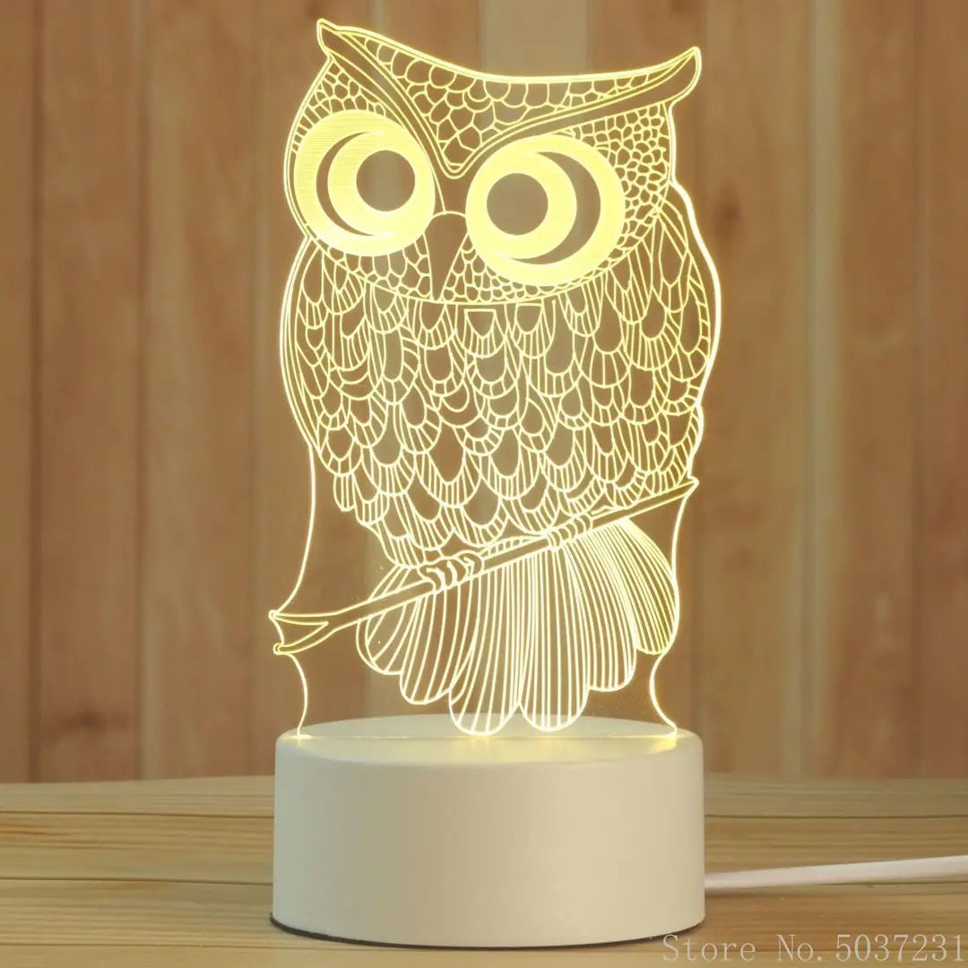 Luminária Criativa 3D