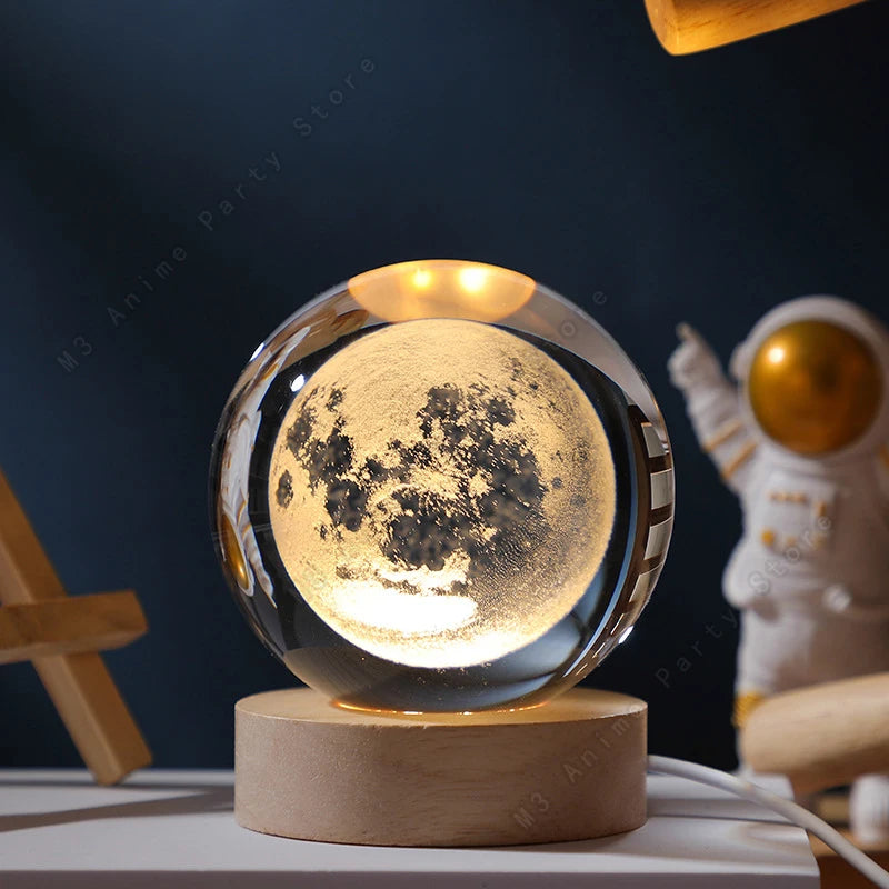Luminária Cristal 3D