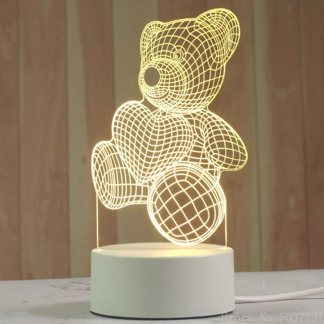 Luminária Criativa 3D