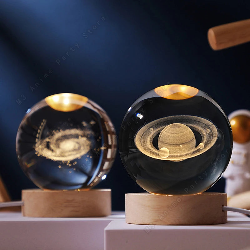Luminária Cristal 3D