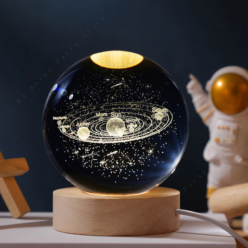 Luminária Cristal 3D