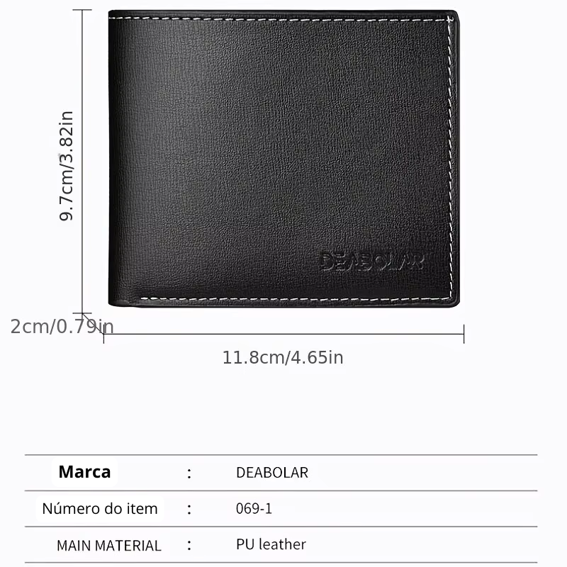 Carteira Essential Slim – Couro Premium