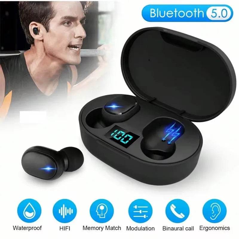 PowerFit Kit™ – Smartwatch D20 + Fones Bluetooth 5.