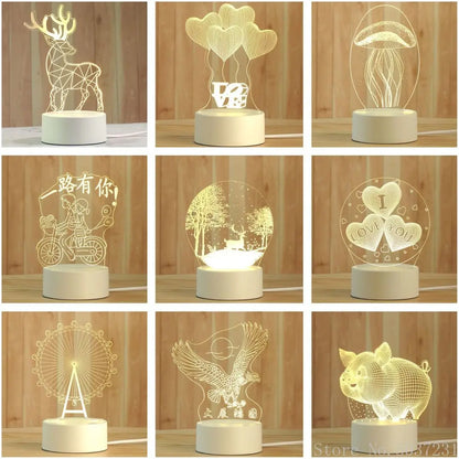 Luminária Criativa 3D