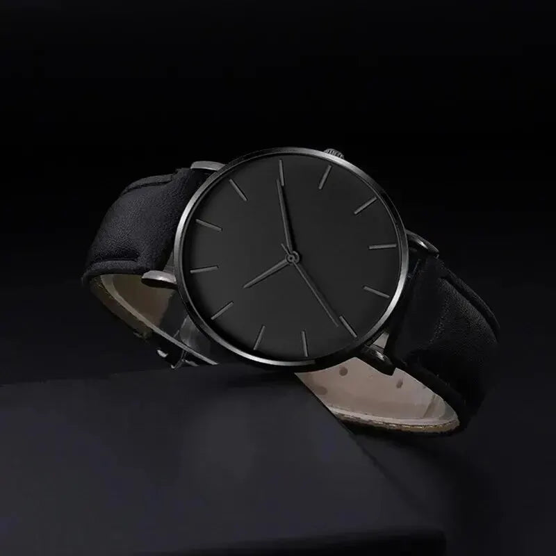 Black Squad – Kit Relógio & Pulseiras Premium 5 em 1