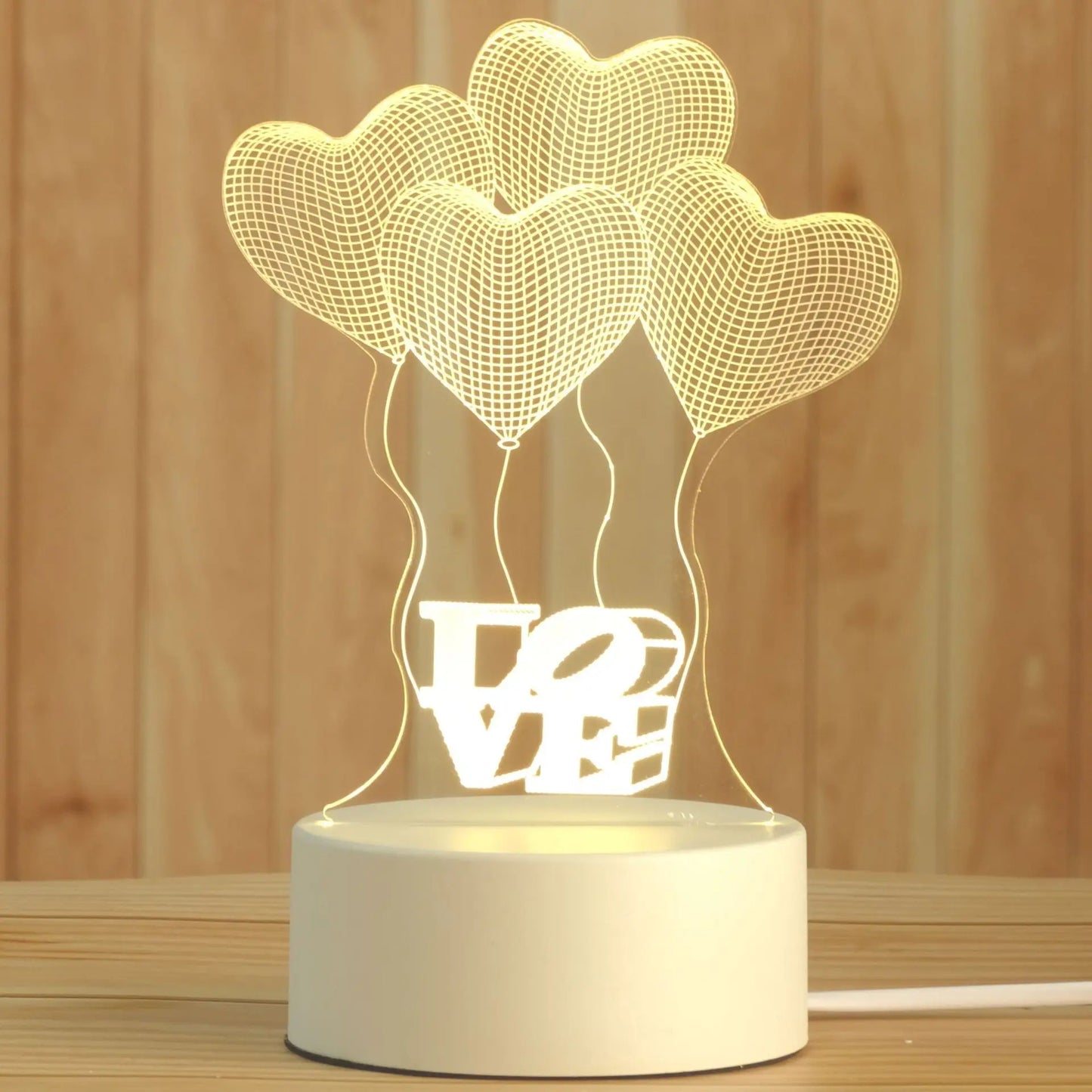 Luminária Criativa 3D