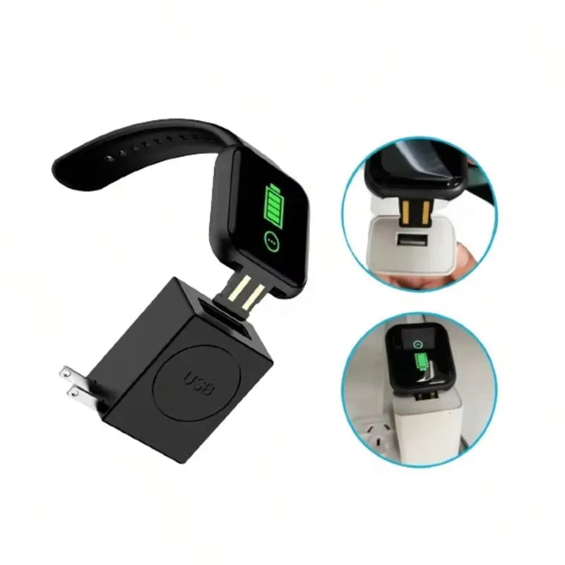 PowerFit Kit™ – Smartwatch D20 + Fones Bluetooth 5.