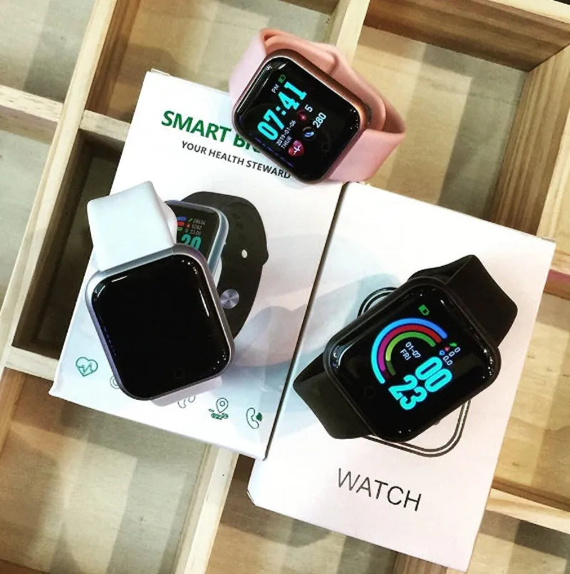 PowerFit Kit™ – Smartwatch D20 + Fones Bluetooth 5.